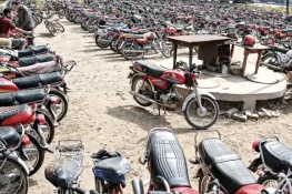 گجرات میں موٹر سائیکل چوری کی وارداتیں بڑھ گئیں