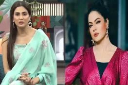 کم عمر لڑکوں کے ساتھ ویڈیوز پر تنقید؛ فضا علی نے شو میں وینا ملک کو آئینہ دکھا دیا