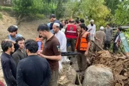 صوابی میں کلاؤڈ برسٹ اور بارشوں سے تباہی، 42 افراد جاں بحق