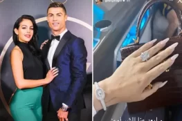 کرسٹیانو رونالڈو کی جارجینا روڈریگز کو شادی کی پیشکش، 4 ملین ڈالر مالیت کی انگوٹھی تحفے میں دیدی