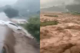 آزاد کشمیر اور گلگت بلتستان میں کلاؤڈ برسٹ سیلابی صورتحال