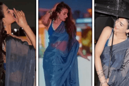 بارش میں بھیگتی حرا مانی سوشل میڈیا صارفین کی تنقید کی زد میں