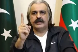 علی امین گنڈاپور کا رواں ماہ پشاور میں تاریخی جلسہ کرنے کا اعلان