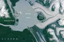 ناسا نے الاسکا میں نیا جزیرہ دریافت کر لیا