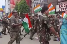 بھارتی فوجیوں کا احتجاج، مراعات نہ ملنے پر سڑکوں پر آنے پر مجبور