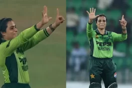 پاکستانی کرکٹر سدرہ امین کی سنچری کے بعد 6 کا اشارہ، بھارتی سوشل میڈیا پر ہنگامہ