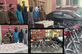 جہلم پولیس کی بڑی کارروائی، بین الصوبائی مانا ڈکیت گینگ سرغنہ سمیت گرفتار