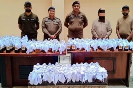 جہلم پولیس کی بڑی کارروائی: شراب سپلائی کرنے والا ملزم گرفتار