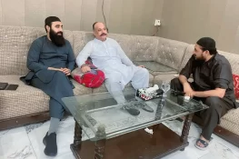 نوابزادہ طاہر الملک اور چوہدری علی وڑائچ کی عابد رضا کوٹلہ سے ملاقات، علاقائی سیاست اور عوامی مسائل پر گفتگو