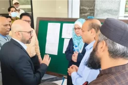 ڈپٹی کمشنر جہلم میر رضا اوزگن کا سول ہسپتال کا دورہ، طبی سہولیات کا جائزہ