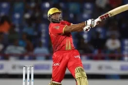 کیرون پولارڈ کی طوفانی بیٹنگ، 8 گیندوں پر 7 چھکے