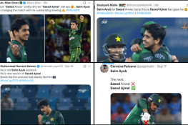 سعید انور بننا تھا، یہ تو سعید اجمل بن گیا ،صائم ایوب پر شائقین کے دلچسپ تبصرے