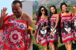 افریقی بادشاہ کی 15 بیویوں اور 100 خادموں کے ساتھ یو اے ای آمد، عوام حیران و پریشان