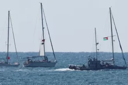 اسرائیلی فوج نے فریڈم فلوٹیلا کی متعدد کشتیوں کو راستے میں روک لیا