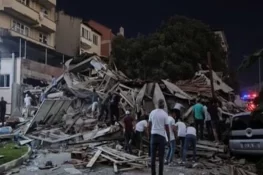 ترکیہ میں شدید زلزلہ، شدت 6.1 ریکارڈ، متعدد عمارتوں کو نقصان پہنچا