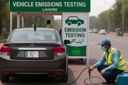 پنجاب میں بغیر گرین اسٹیکر گاڑیاں بند کرنے کا فیصلہ