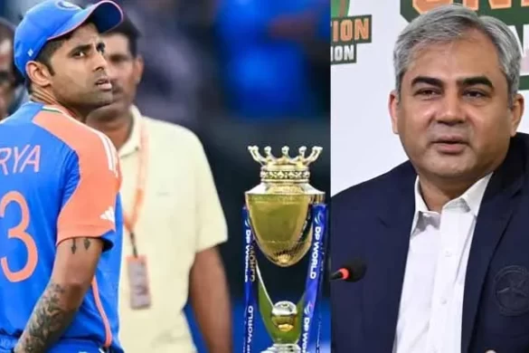 محسن نقوی کا دوٹوک مؤقف: "تقریب میں ایک کھلاڑی کے ساتھ آکر ٹرافی لے جائیں”، بھارتی بورڈ کے خط کا جواب