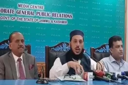 وزیر اطلاعات آزاد کشمیر مظہر شاہ نے اپنے عہدے سے استعفیٰ دے دیا