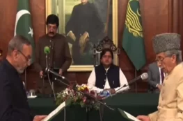 پنجاب کابینہ میں 2 نئے وزرا شامل، گورنر سلیم حیدر نے حلف لیا