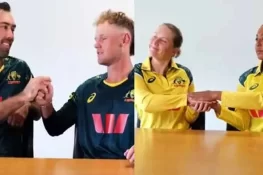 بھارتی ٹیم کے ہاتھ نہ ملانے والے رویے پر آسٹریلوی کھلاڑیوں کی طنزیہ ویڈیو وائرل