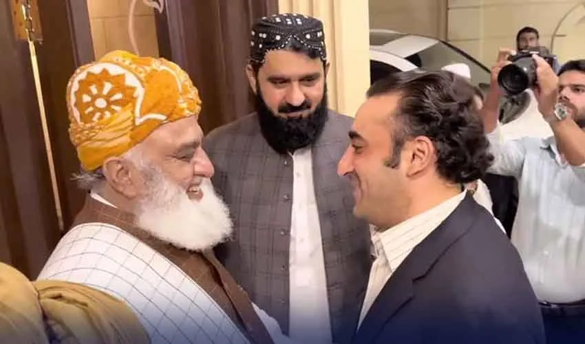 file-photo-206 بلاول بھٹو کی مولانا فضل الرحمان سے ملاقات