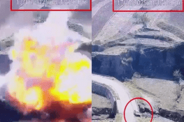 باجوڑ: سیکیورٹی فورسز نے خوارج کی بارودی گاڑی فائر کر کے تباہ کر دی