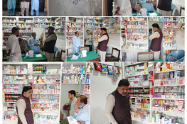 گجرات میں انسدادِ عطائیت مہم، ایک جعلی کلینک سیل