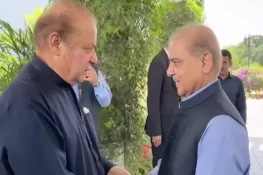 شہباز اور نواز شریف کی ملاقات، پاک افغان کشیدگی اور دیگر اہم امور پر مشاورت