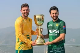 پاکستان اور جنوبی افریقہ کی ٹی20 سیریز، ٹرافی کی رونمائی