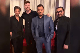 مسٹر بیسٹ اور بالی وڈ کے تینوں خانز کی ملاقات، نیا پروجیکٹ زیرِ غور؟