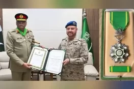 جنرل ساحر شمشاد مرزا کو سعودی عرب کا اعلیٰ ترین "کنگ عبدالعزیز میڈل آف آنر” ایوارڈ