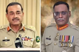 فیلڈ مارشل سید عاصم منیر سے جنرل ساحر شمشاد کی الوداعی ملاقات، خدمات کو شاندار خراجِ تحسین