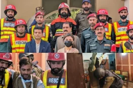 جہلم میں حفاظتی اقدامات کے پیش نظر محکموں کی موک ایکسرسائز