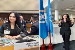 پاکستان کی باہمت بیٹی علینہ اظہر مراکش یوتھ کانگریس میں غزہ کی مضبوط آواز بن گئیں