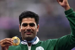 اسلامک سالیڈیرٹی گیمز: جیولن تھرو میں ارشد ندیم نے گولڈ، یاسر سلطان نے سلور میڈل جیت لیا