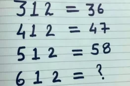 ریاضی کی اس پہیلی کا جواب دے سکتے ہیں؟