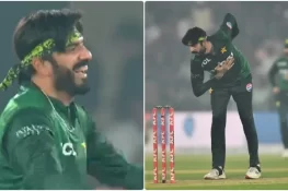 سہ فریقی سیریز میں بڑا کارنامہ: پاکستان کے عثمان طارق کی زمبابوے کے خلاف شاندار ہیٹ ٹرک