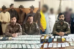 جہلم پولیس کا جوئے کے اڈوں پر چھاپہ، 14 قمار باز رنگے ہاتھوں گرفتار