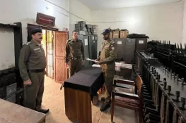 ڈی پی او جہلم طارق عزیز سندھو کا پولیس لائنز کا دورہ، سیکیورٹی اور انتظامات کا جائزہ