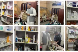 گجرات میں انسدادِ عطائیت کی کارروائیاں، جعلی ڈاکٹر پکڑا گیا، دو کلینک سیل