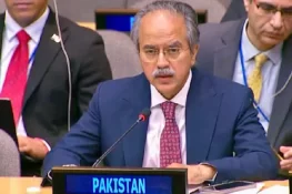 پاکستان نے امریکی صدر ٹرمپ کے غزہ منصوبے کی اقوام متحدہ میں بھرپور حمایت کی، عاصم افتخار