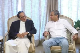 محسن نقوی کی چوہدری شجاعت حسین سے ملاقات