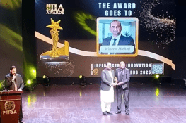 نیوز الرٹ کے اینکر وسیم ہاشمی نے جیتا بیسٹ یوٹیوبرکا ایوارڈ