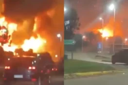 ارجنٹائن: ایزیزا کے صنعتی علاقے میں زوردار دھماکا، کئی فیکٹریاں متاثر، ویڈیو وائرل