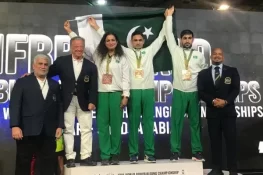ورلڈ فٹنس چیلنج میں پاکستان کا شاندار مظاہرہ، تین برانز میڈل جیت لیے