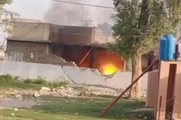 پشاور میں سی ٹی ڈی تھانے کے اندر بارودی مواد پھٹنے سے دھماکا، اہلکار شہید