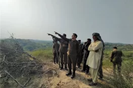 گجرات پولیس اور ایلیٹ فورس کا رکھ پبی میں گرینڈ سرچ آپریشن