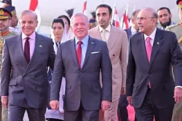 اردن کے شاہ عبد اللہ دو روزہ سرکاری دورے پر پاکستان پہنچ گئے