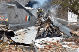 بھارتی فضائیہ کا ایک اور تربیتی طیارہ تباہ، پائلٹ معجزانہ طور پر محفوظ