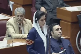 آصفہ بھٹو کی قائم مقام اسپیکر قومی اسمبلی پر تنقید